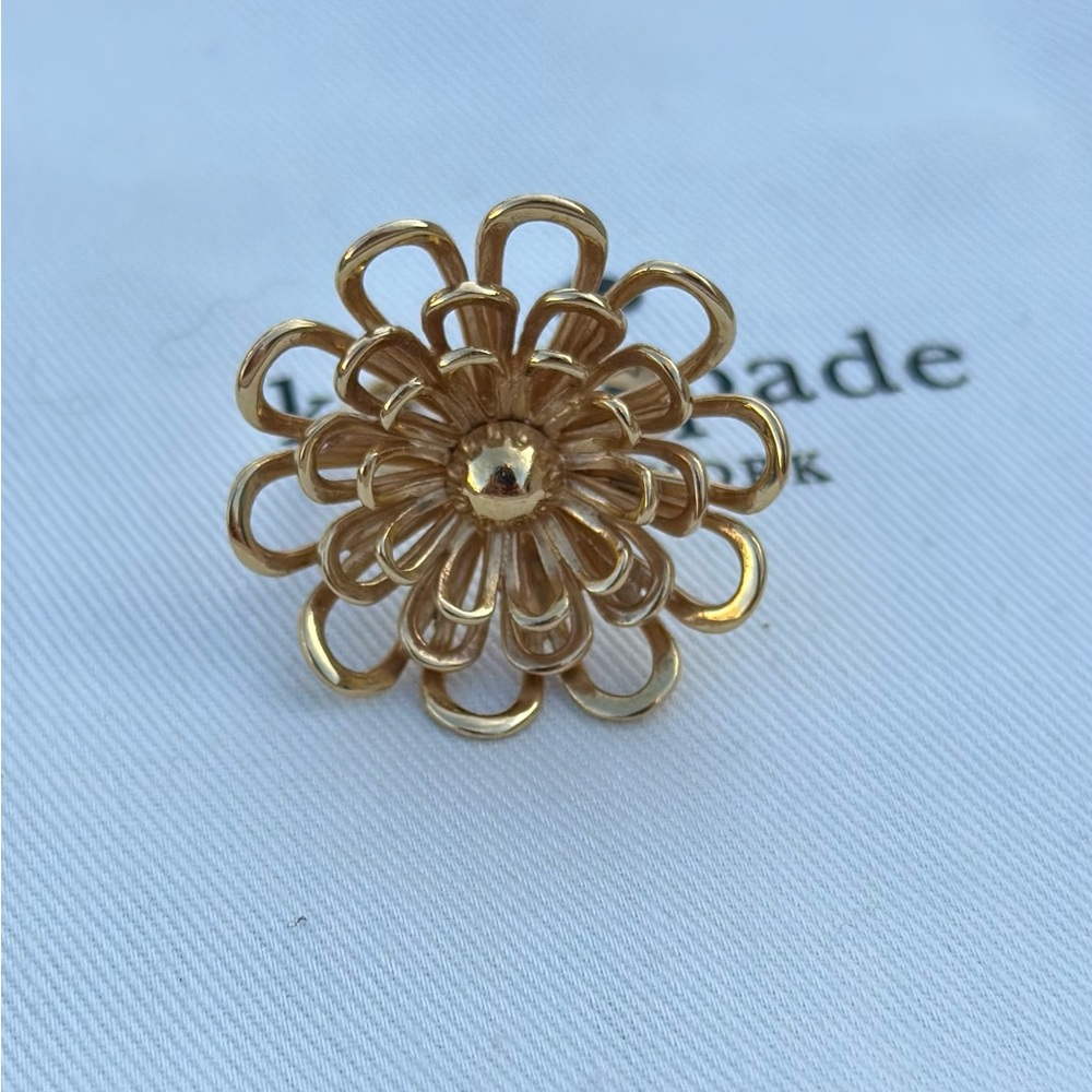 Kate Spade vintage Oop A Daisy Ring